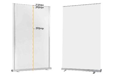 rollup Monster 200x300cm (B/H) - SET mit Druck